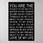 You Are The Love Of My Life Poster