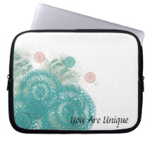 you are unique encouraging laptop case laptop sleeve