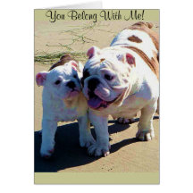 You Belong With Me! Card