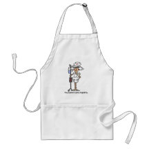 You can not cure stupidity! apron