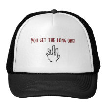 You get the long one! trucker hat
