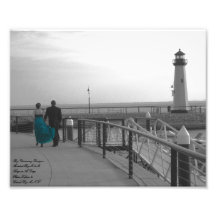 You Held My Hand Lighthouse Film Grain Kodak Profe Photo Print