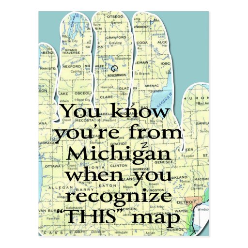 You Know You're From Michigan When You Recognise Post Cards