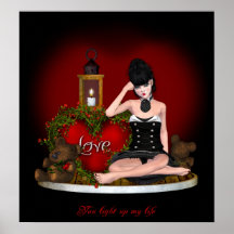 you light up my life print