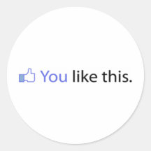 You Like This Adesivos Em Formato Redondos