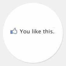 you like this round stickers