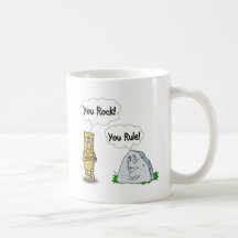 You Rock, You Rule Mugs