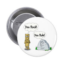 You Rock, You Rule Pinback Buttons