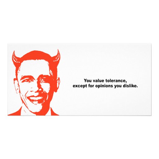 YOU value tolerance Photo Cards