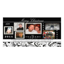 Youmans Family Christmas Personalized Photo Card