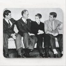 Young Kennedy Mouse Pad