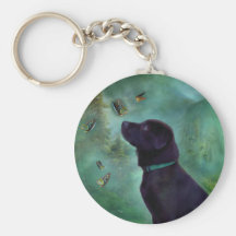 Young Lab & Buttys Art Keychain