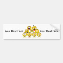Your Best Face Adesivo