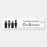 Your Kids On Books - Bumper Sticker