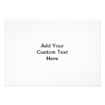 Your Letter. Custom Monogram. Black and White Personalized Invites