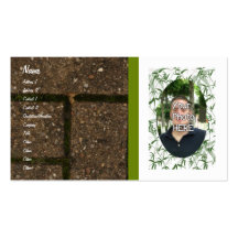 Your Photograph with a Beautiful Border Business Card