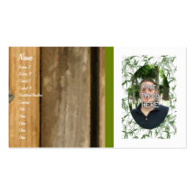 Your Photograph with a Beautiful Border Business Cards