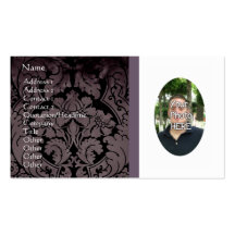 Your Photograph with a Beautiful Border Business Card