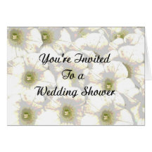 You're Invited To A Wedding Shower Card