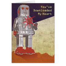 You've Downloaded My heart Greeting Card
