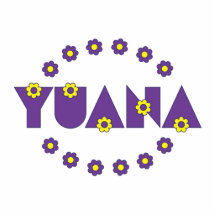 Yuana in Flores Purple Photo Cut Out