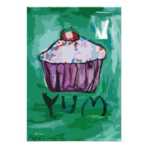 YUM!  Cupcake... Custom Invite