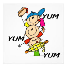 Yum Yum Summer Personalized Invitation