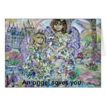 yumi sugai An angel of the purple., An angel sa... Card