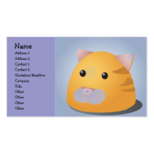 Yummy Kitty Business Card