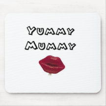 yummy mummy mouse pad