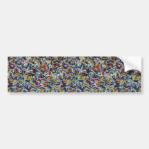 Yummy Sprinkle candies Bumper Stickers