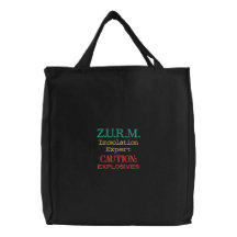Z.U.R.M. EMBROIDERED TOTE BAG