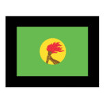 Zaire Flag Post Cards