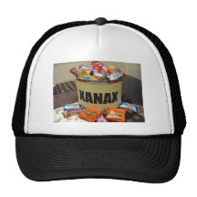 zanax attack trucker hat