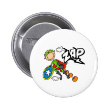 ZAP Boy Hero Buttons