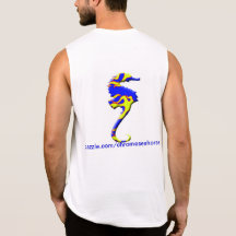zazzle promotional mens seahorse shirt design