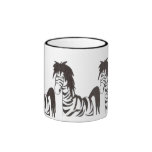 Zebra coffee mug