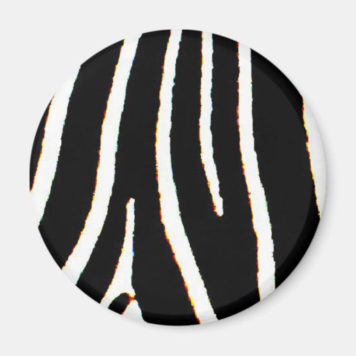 Zebra Print Magnet