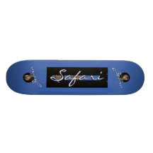 Zebra safari trendy, fun skateboards