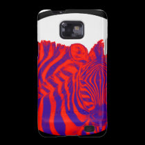 ZEBRAS IN RED casemate cases