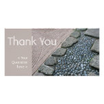 Zen & Abstract Personalized Photo Card