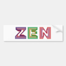 zen Buddhismus buddhism Auto Sticker