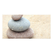 Zen Rocks Picture Card