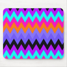 Zigzag #9 - Colourful Mousepad