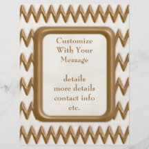 Zigzags - Milk Chocolate and White Chocolate Flyers
