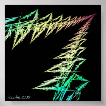 Zigzags Poster