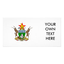 Zimbabwe Coat of Arms Picture Card