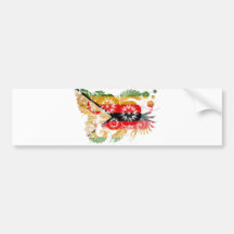 Zimbabwe Flag Bumper Stickers