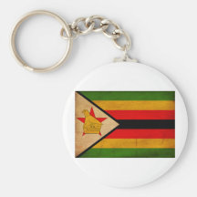 Zimbabwe Flag Keychains