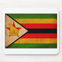 Zimbabwe Flag Mousepads